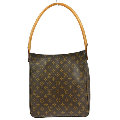 Louis Vuitton Looping Handbag Monogram Canvas, BROWN, CANVAS, Shoulder bag