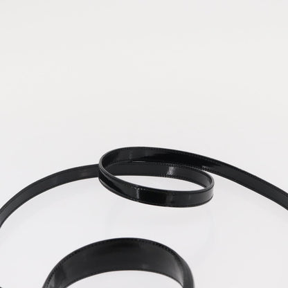 Salvatore Ferragamo Gancini handbag Patent leather, BLACK, PATENT_LEATHER, Handbag