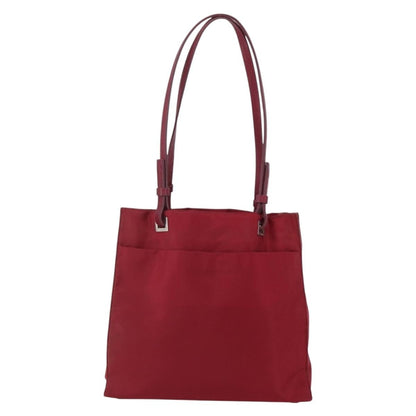 Prada Vintage Tote Tessuto, RED, NYLON, Tote bag