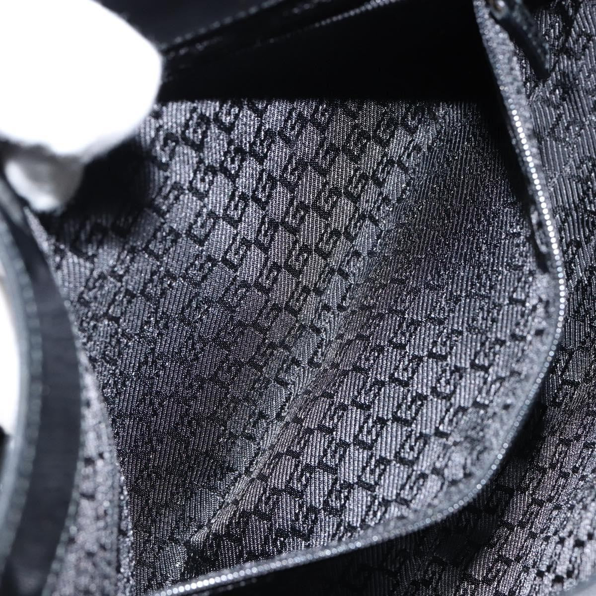 Gucci Jackie Bag Patent Leather, BLACK, PATENT_LEATHER, Shoulder bag