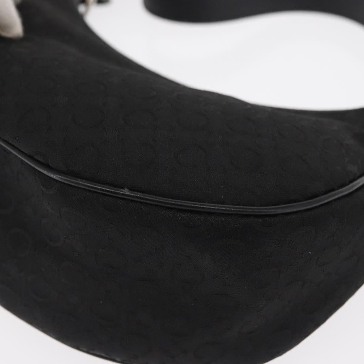 Celine Ava Bag Macadam canvas, BLACK, CANVAS, Handbag