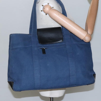 Burberry Blue Label Tote Bag Canvas, BLUE, CANVAS, Tote bag