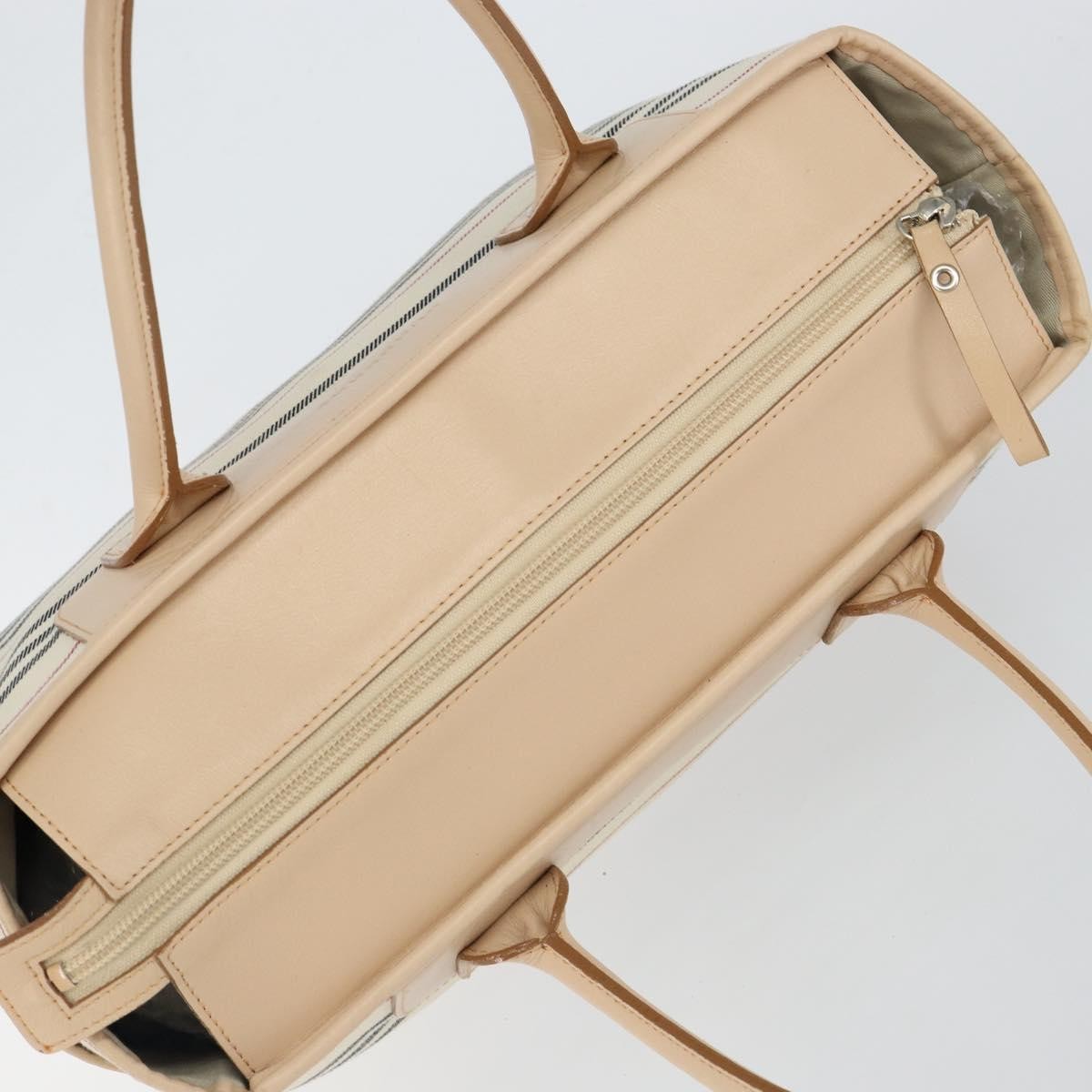 Burberry Nova Check Tote Canvas and Leather, BEIGE, CANVAS, Tote bag