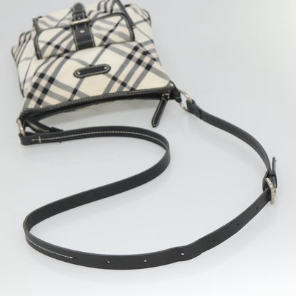 Burberry Nova Check Blue Label Nylon, WHITE, NYLON, Shoulder bag