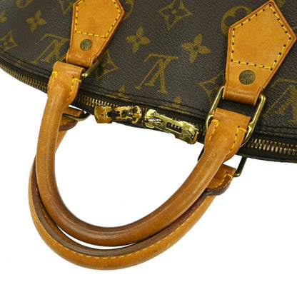 Louis Vuitton Alma Handbag Monogram Canvas, BROWN, CANVAS, Handbag