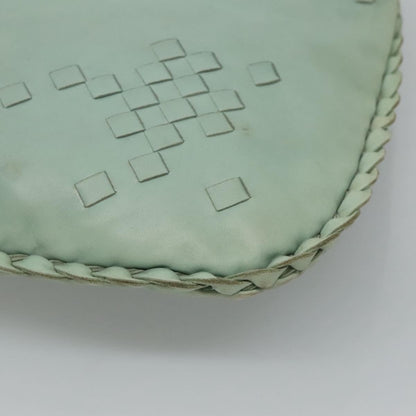 Bottega Veneta Veneta Hobo Lether with intrecciato detail, BLUE, LEATHER, Handbag