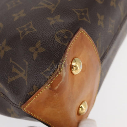 Louis Vuitton Wilshire Handbag Monogram Canvas, BROWN, CANVAS, Handbag