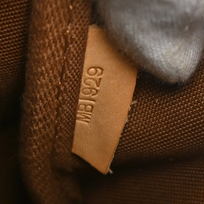 Louis Vuitton Saumur Handbag Monogram Canvas, Brown, Canvas, Shoulder Bag