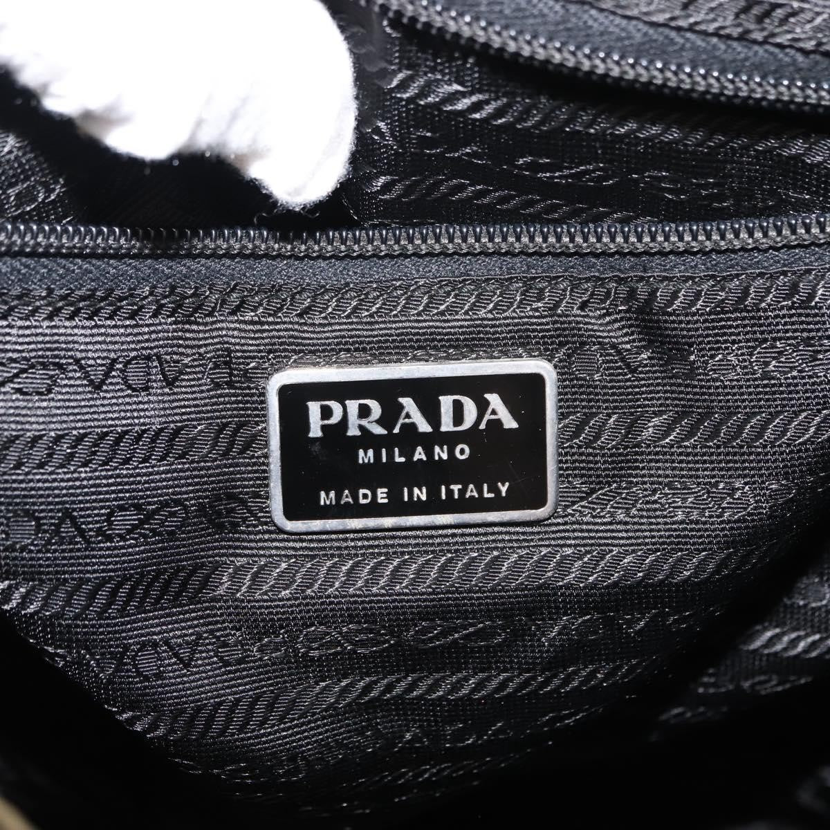 Prada Double Front Pocket Backpack Tessuto, KHAKI, NYLON, Backpack