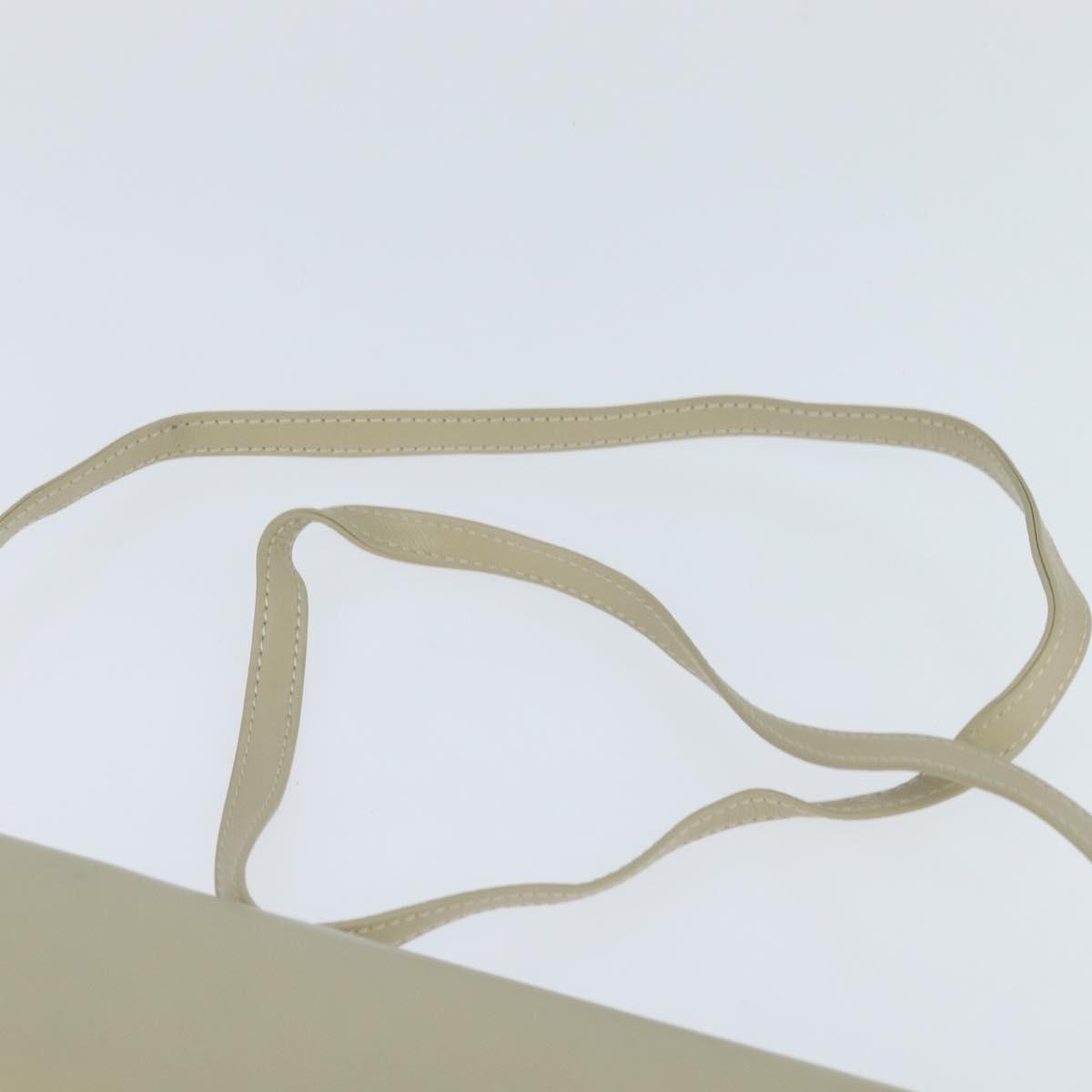 Celine Flap Shoulder Bag Leather, BEIGE, LEATHER, Shoulder bag