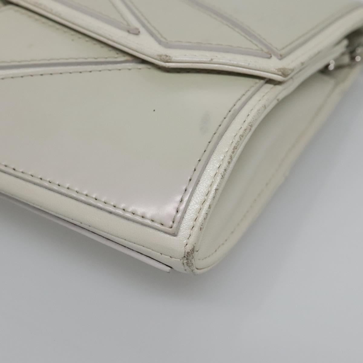 Chanel Midnight Swim Clutch Leather, GRAY, LEATHER, Clutche & pouche