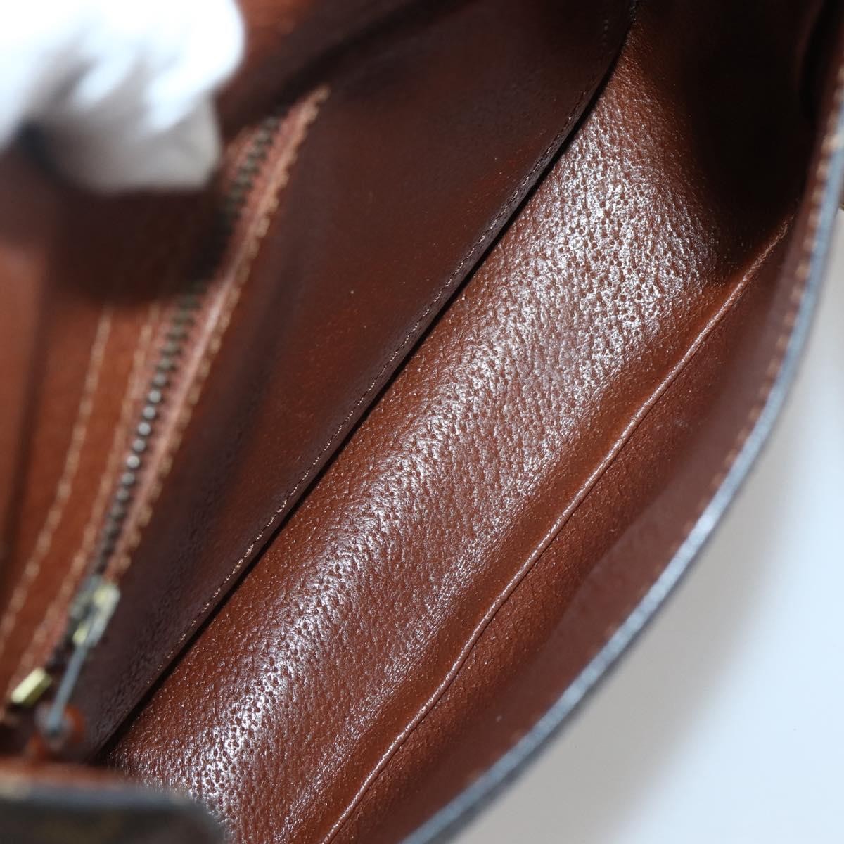 Louis Vuitton Saint Cloud Handbag Monogram Canvas, BROWN, CANVAS, Shoulder bag