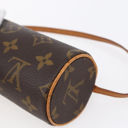 Louis Vuitton Papillon Pochette Monogram Canvas, BROWN, CANVAS, Clutche & pouche