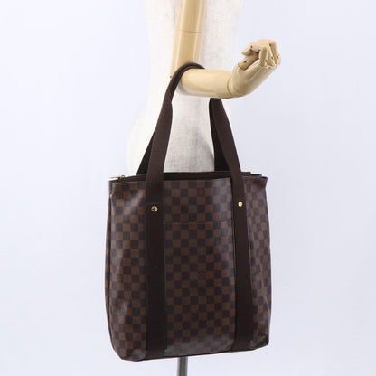 Louis Vuitton Cabas Beaubourg Damier, BROWN, CANVAS, Tote bag