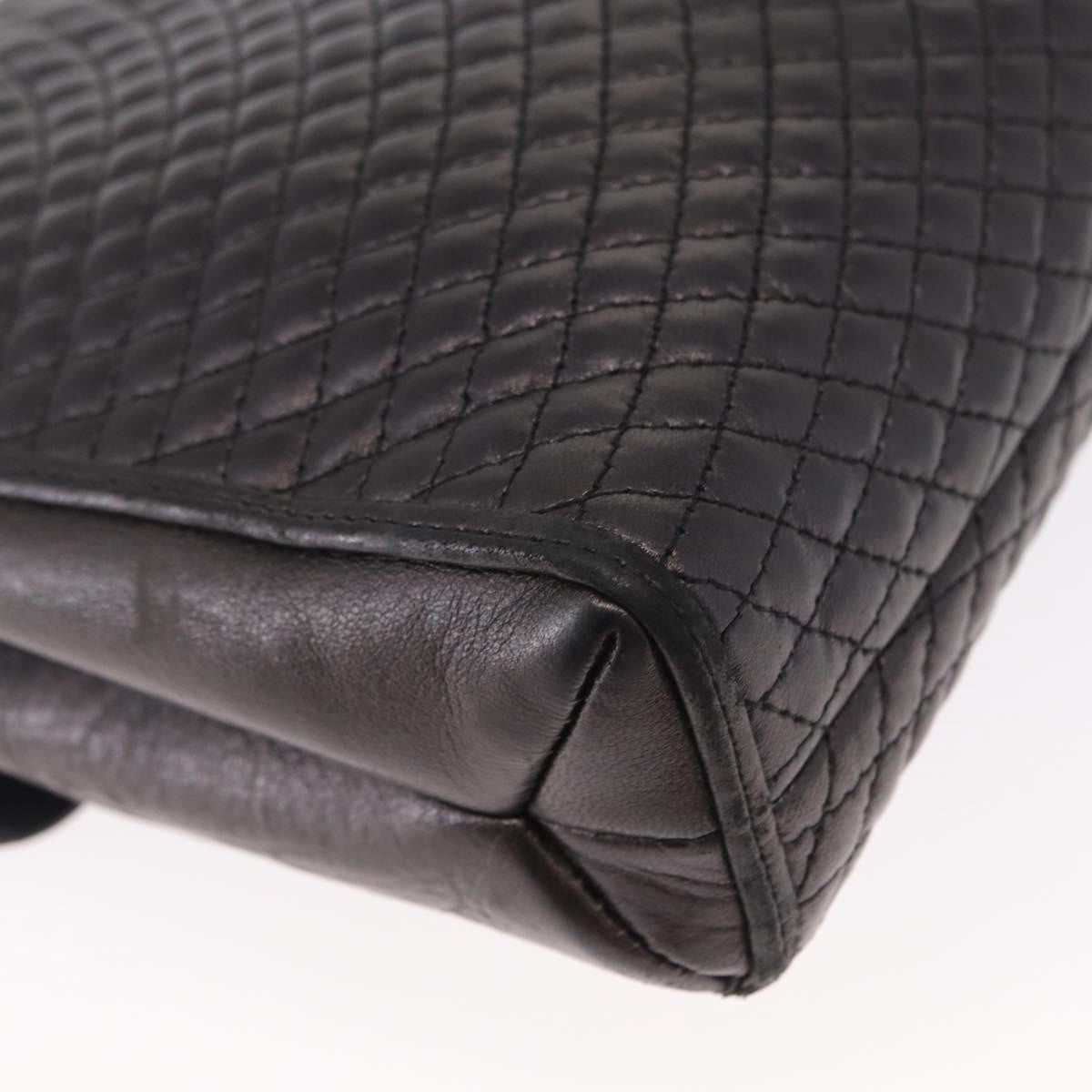 Bally Vintage Shoulder Bag Leather, BLACK, LEATHER, Shoulder bag