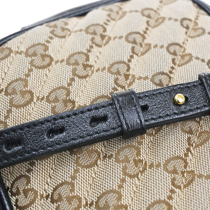 Gucci GG Marmont Shoulder Bag Diagonal Quilted GG Canvas with Leather, BROWN, CANVAS, Shoulder bag