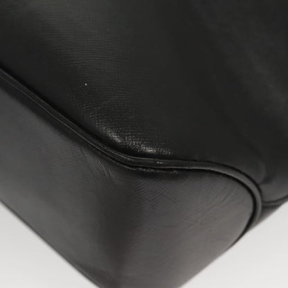 Salvatore Ferragamo Gancini Shoulder Bag Leather, BLACK, LEATHER, Shoulder bag