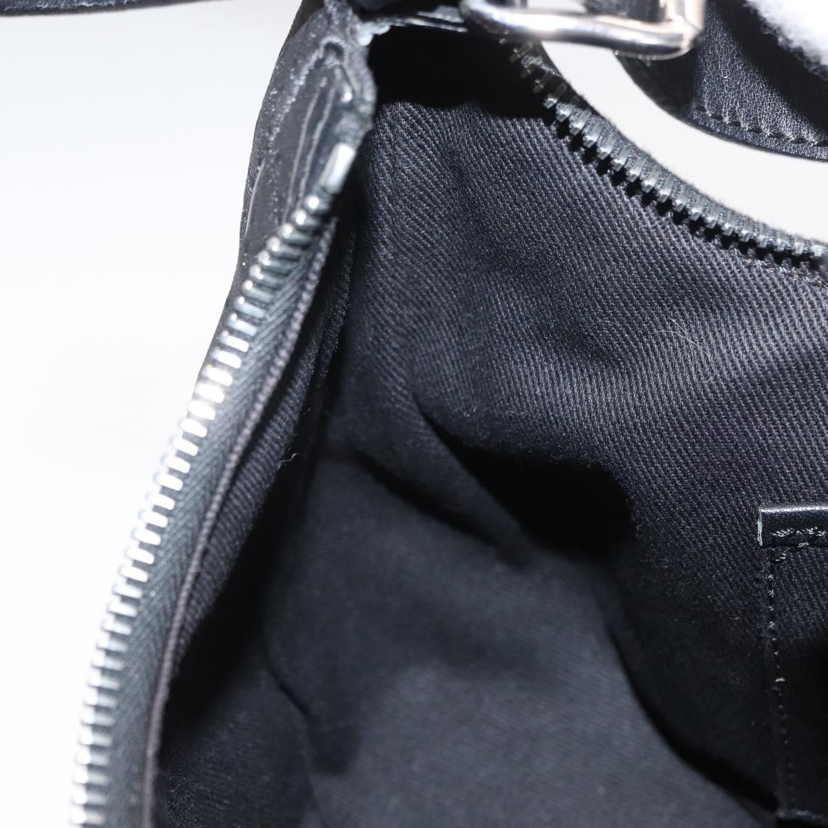 Celine Ava Bag Macadam canvas, BLACK, CANVAS, Handbag