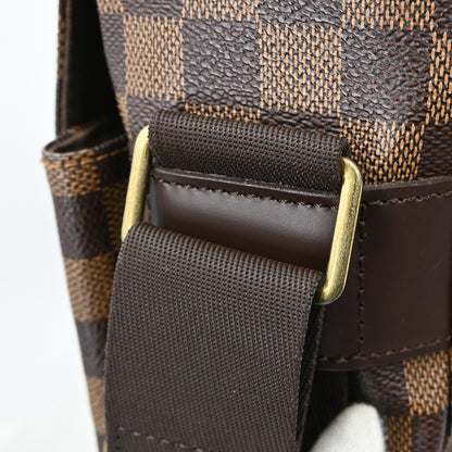Louis Vuitton Broadway Bag Damier, Brown, Canvas, Shoulder Bag