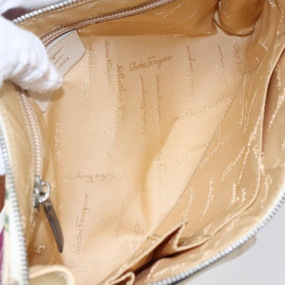 Salvatore Ferragamo Gancini Shoulder Bag Nylon, MULTICOLOUR, NYLON, Shoulder bag