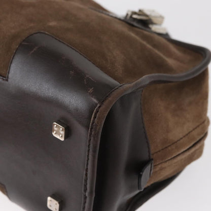 Loewe Amazona Bag Suede, BROWN, SUEDE, Handbag
