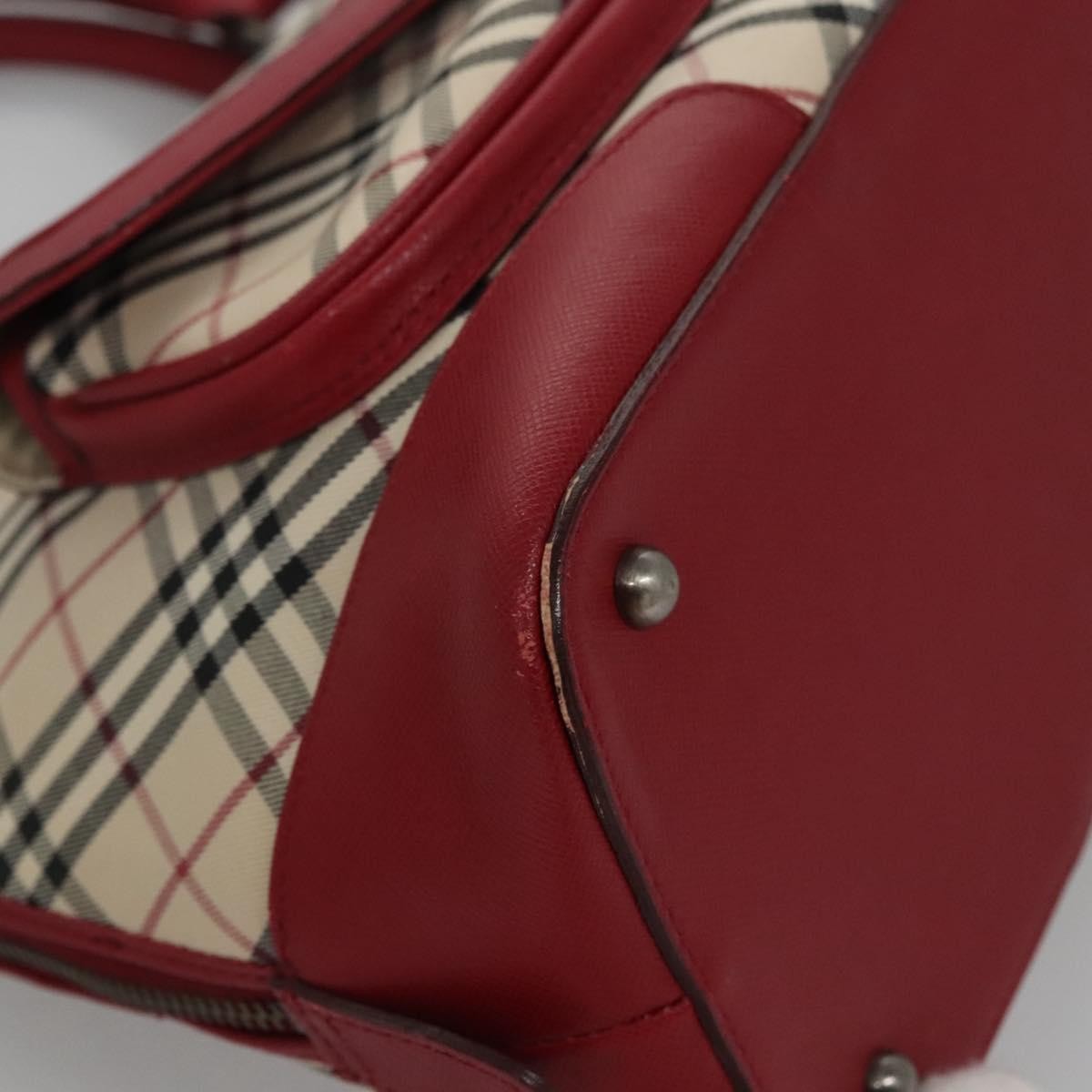 Burberry Nova Check Handbag Nova Check Canvas and leather, BEIGE, CANVAS, Handbag