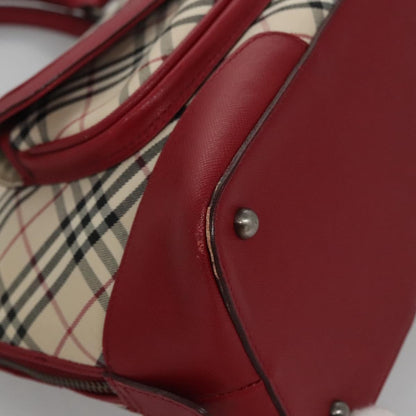 Burberry Nova Check Handbag Nova Check Canvas and leather, BEIGE, CANVAS, Handbag