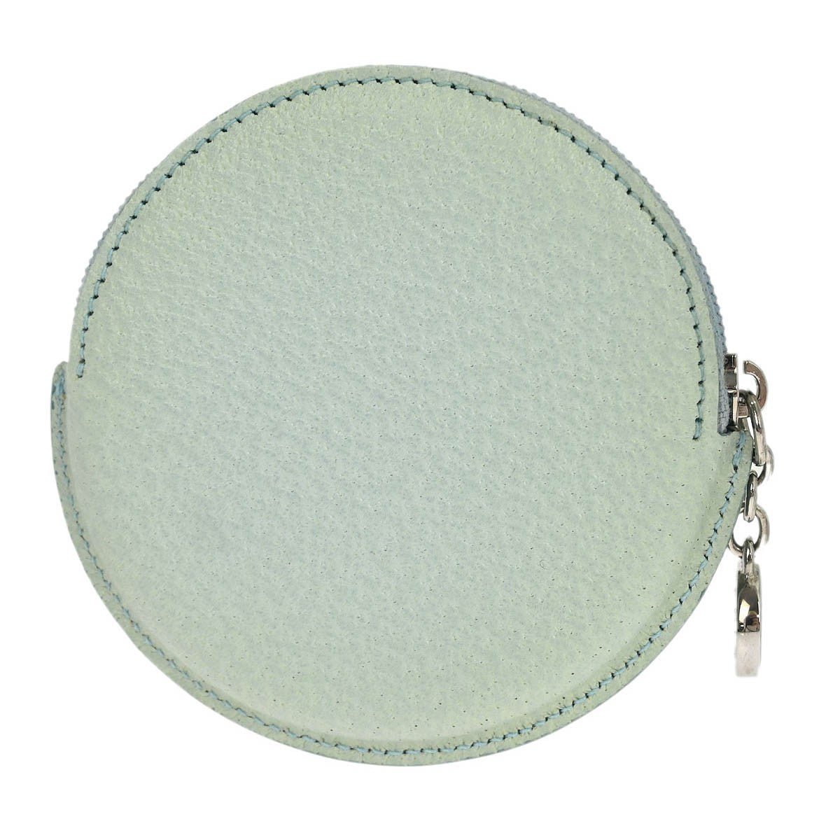 Bvlgari Coin Case Leather, BLUE, LEATHER, Wallets