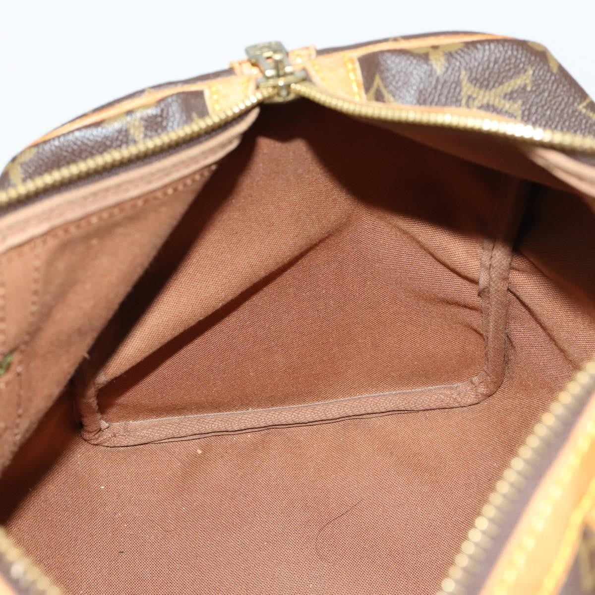 Louis Vuitton Sac Souple Handbag Monogram Canvas, BROWN, CANVAS, Travel bag