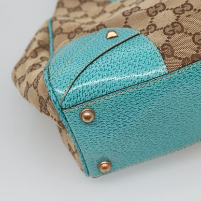 Gucci Joy Bardot Hobo GG Canvas, BEIGE, CANVAS, Handbag