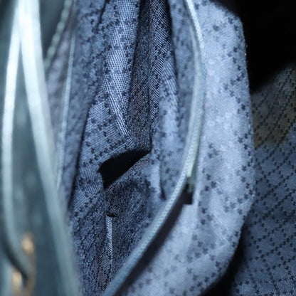 Gucci Vintage Bamboo Backpack Leather, BLACK, LEATHER, Backpack