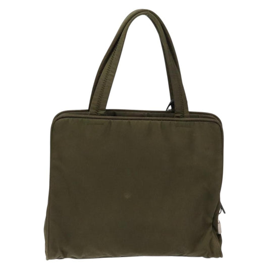 Prada Tote Vitello Daino Vitello Daino, GREEN, NYLON, Tote bag