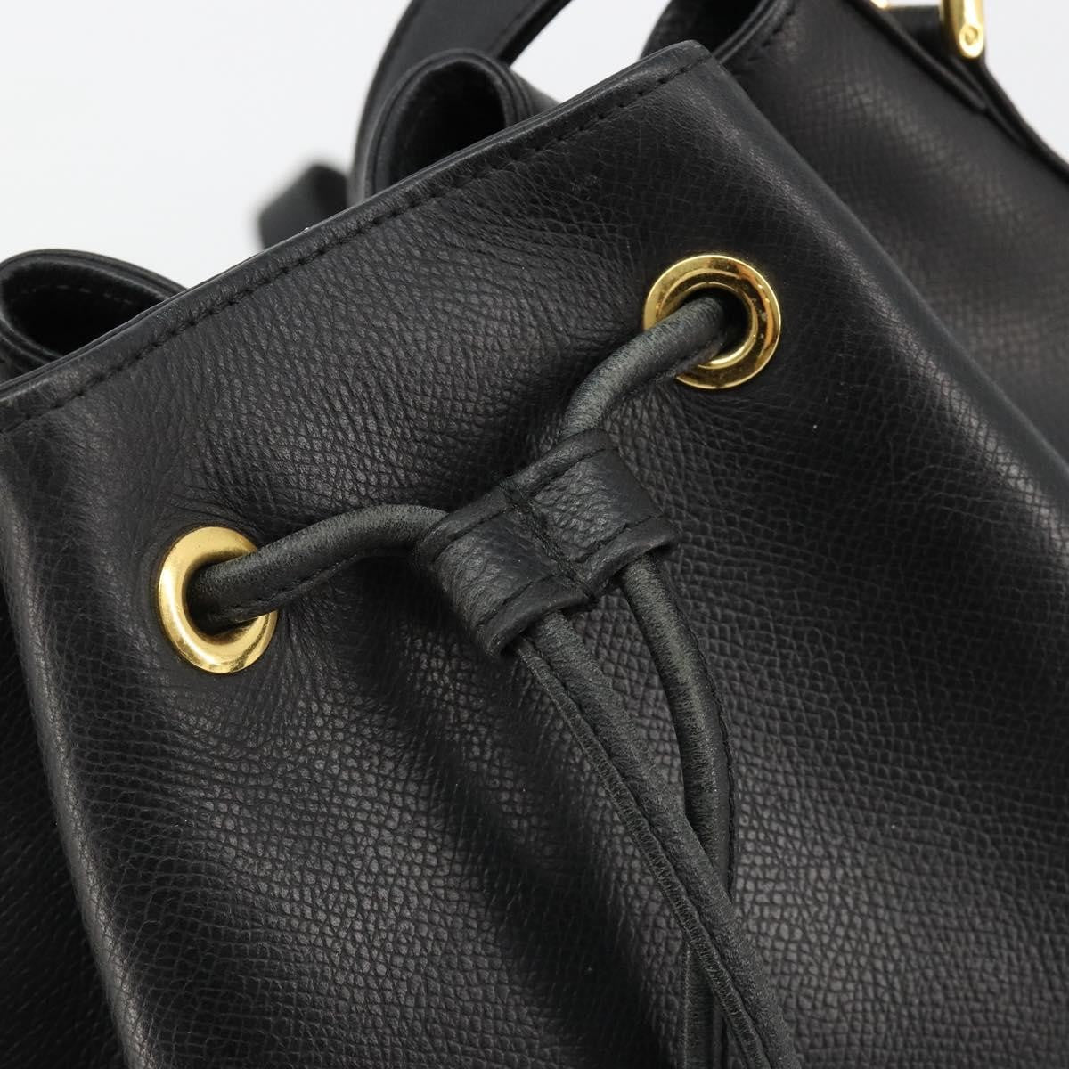 Valentino Garavani Vintage shoulder bag Leather, Black, Leather, Shoulder Bag