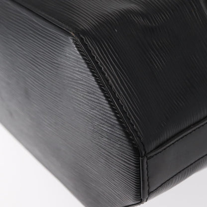 Louis Vuitton Vintage Sac d'Epaule Handbag Epi Leather, BLACK, LEATHER, Shoulder bag