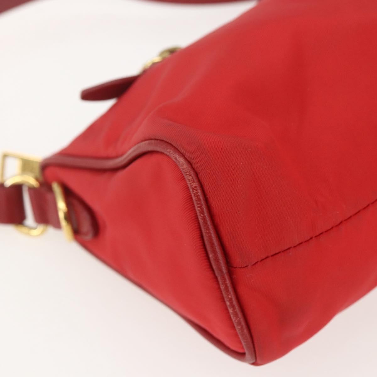 Prada Vintage Shoulder Bag Tessuto, RED, NYLON, Shoulder bag
