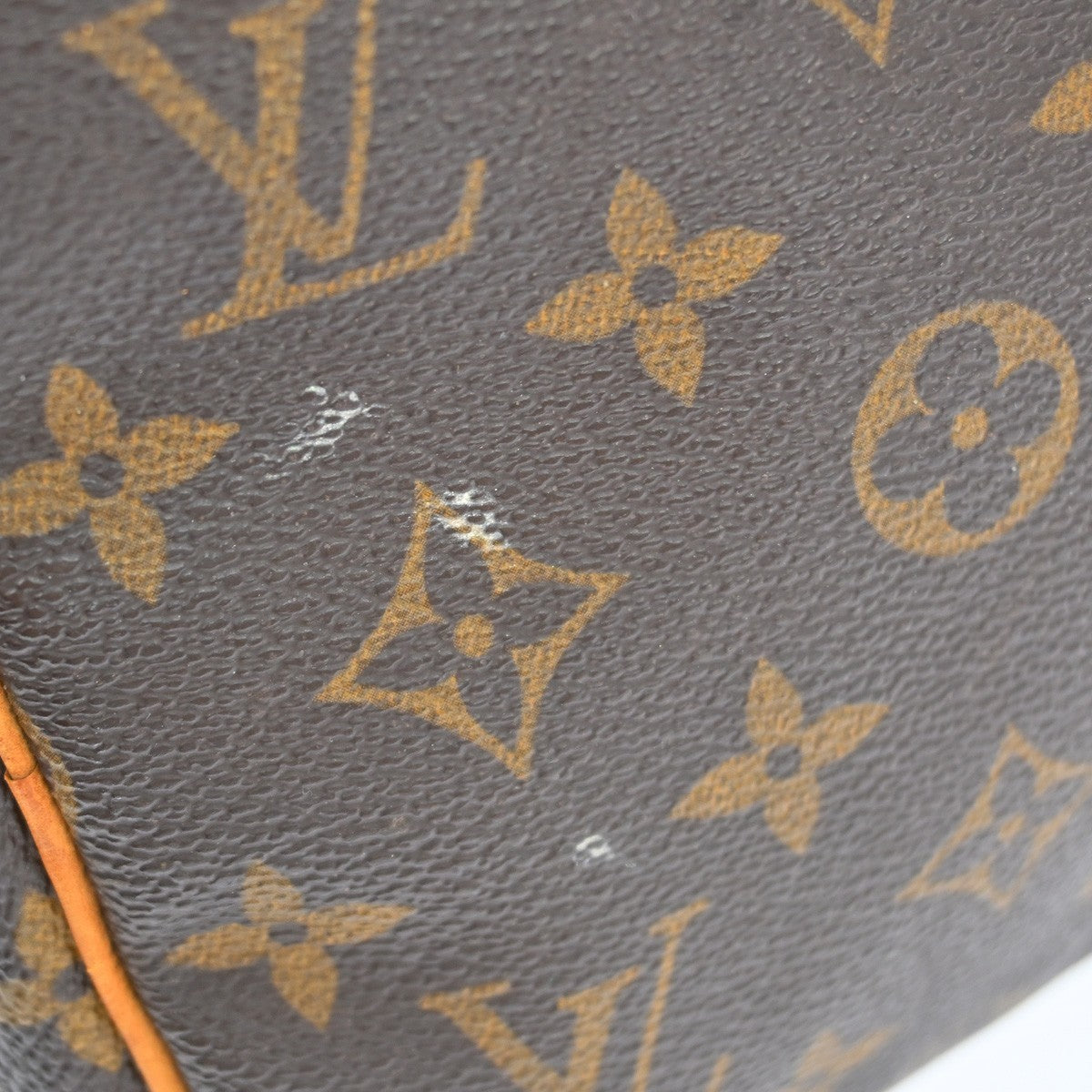 Louis Vuitton Speedy Handbag Monogram Canvas, Brown, Canvas, Handbag