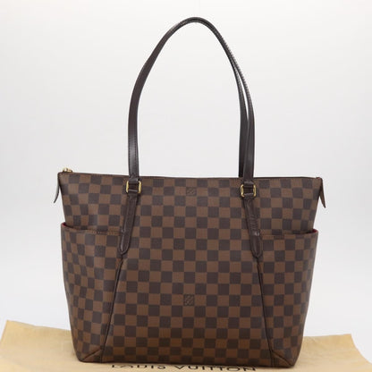 Louis Vuitton Totally Handbag Damier, BROWN, CANVAS, Tote bag
