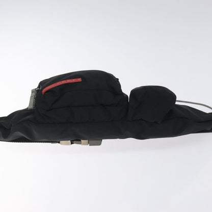 Prada Sport Bum Bag Tessuto, BLACK, NYLON, Shoulder bag