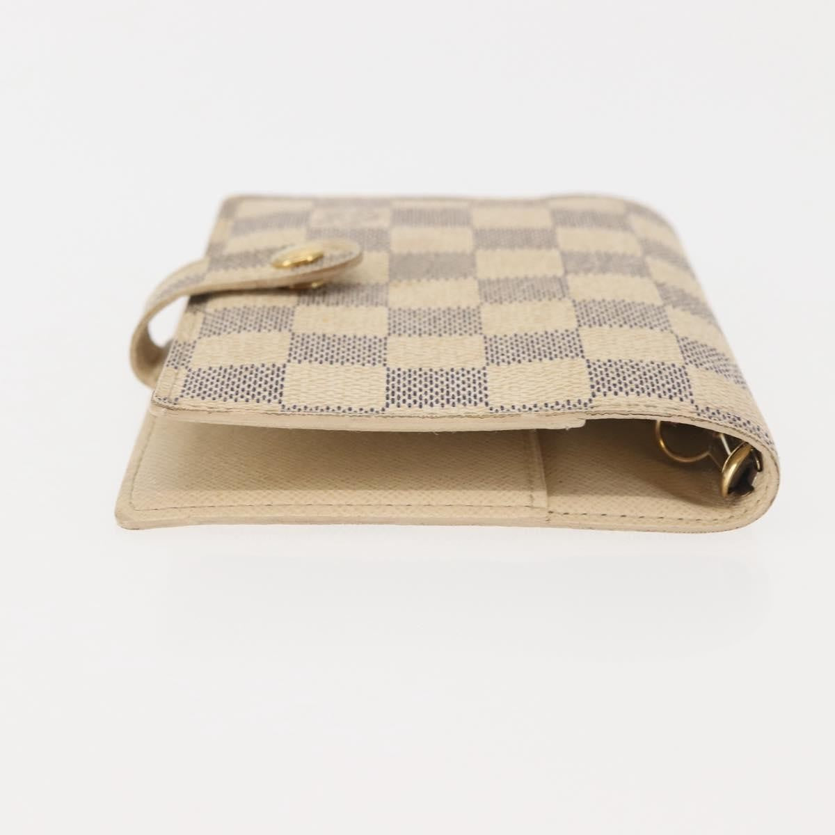 Louis Vuitton Agenda Cover Damier Azur, BEIGE, CANVAS, Toiletry Case