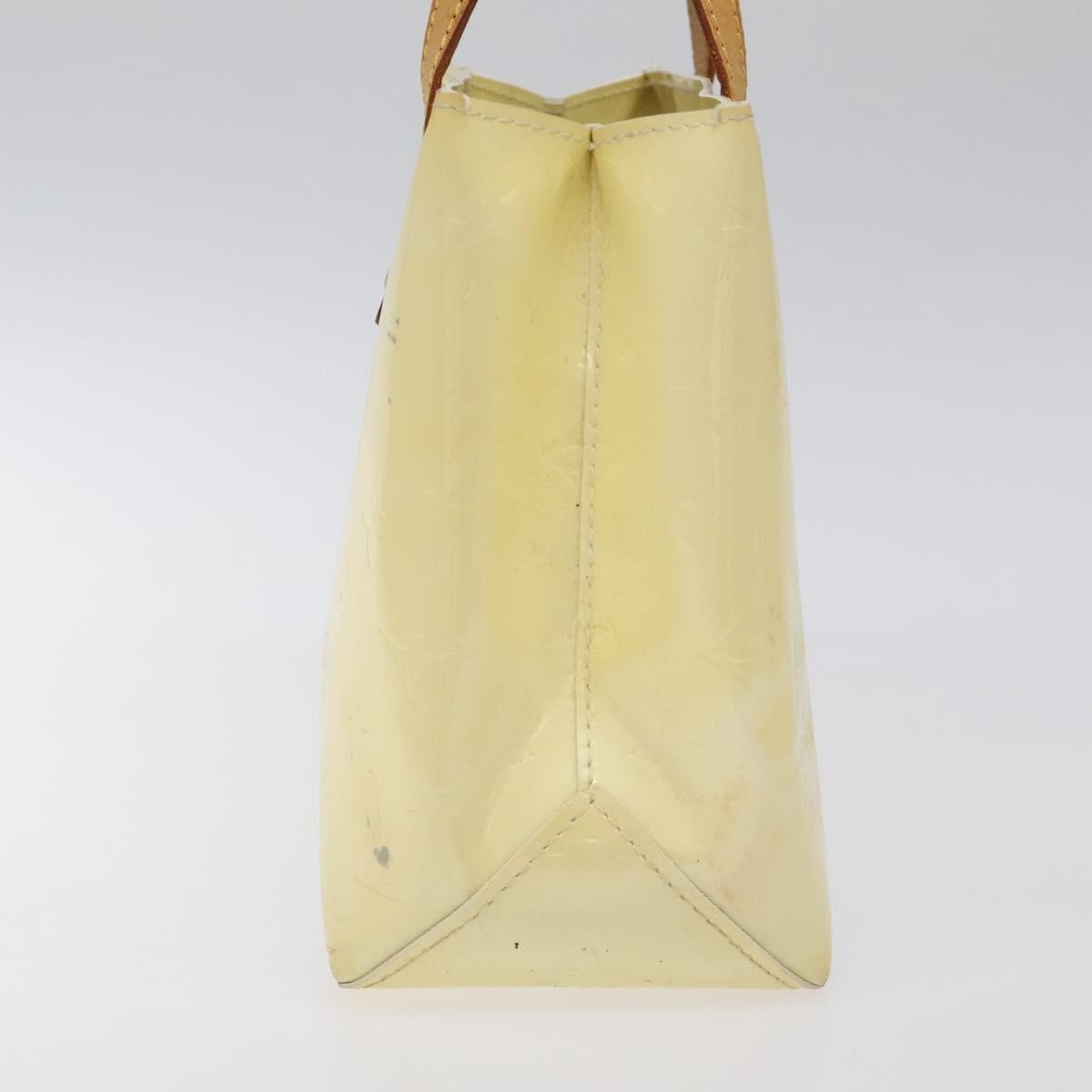 Louis Vuitton Reade Handbag Monogram Vernis, BEIGE, PATENT_LEATHER, Handbag
