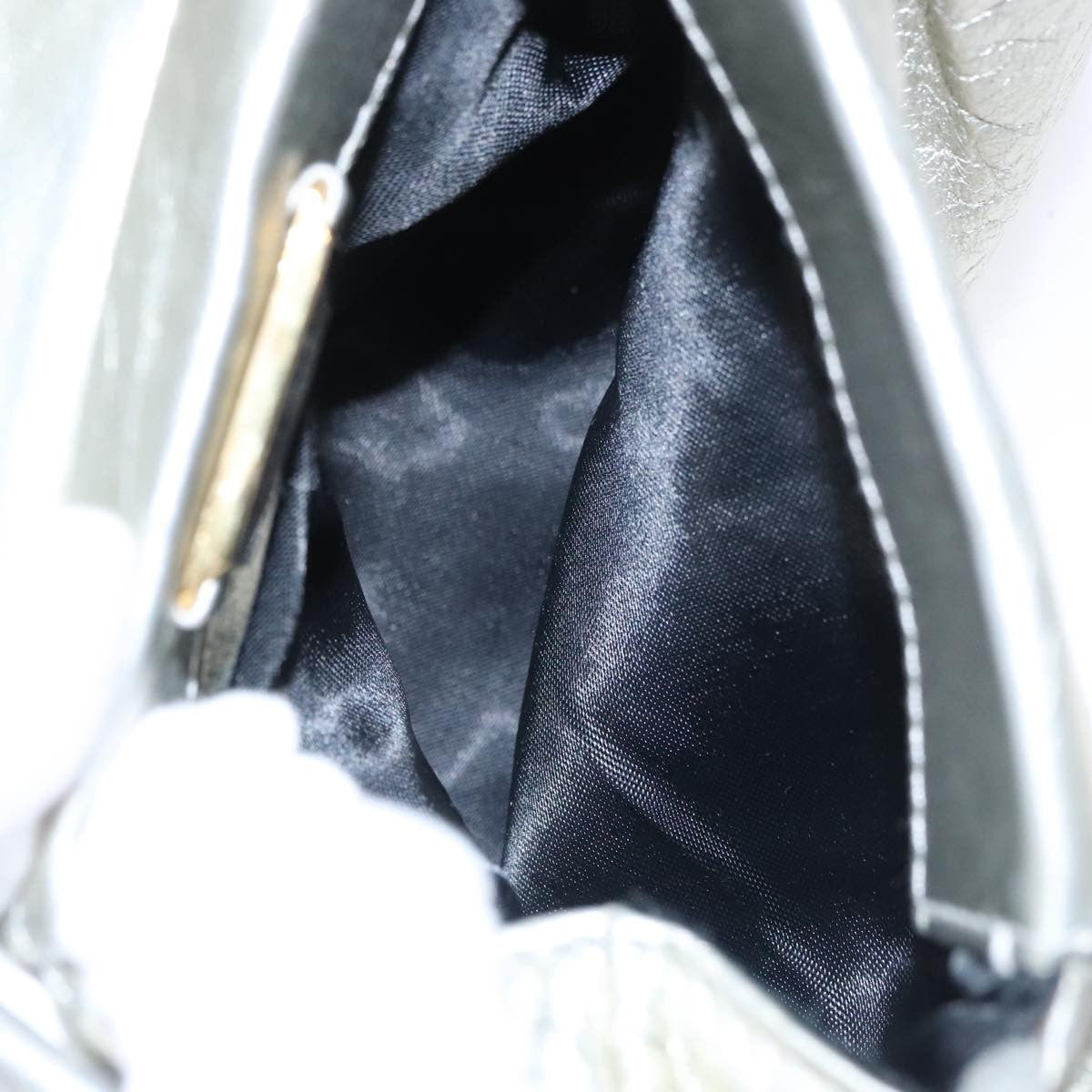 Loewe Vintage Crossbody Leather, SILVER, LEATHER, Shoulder bag