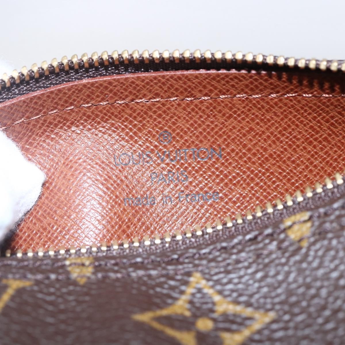 Louis Vuitton Papillon Pochette Monogram Canvas, BROWN, CANVAS, Clutche & pouche