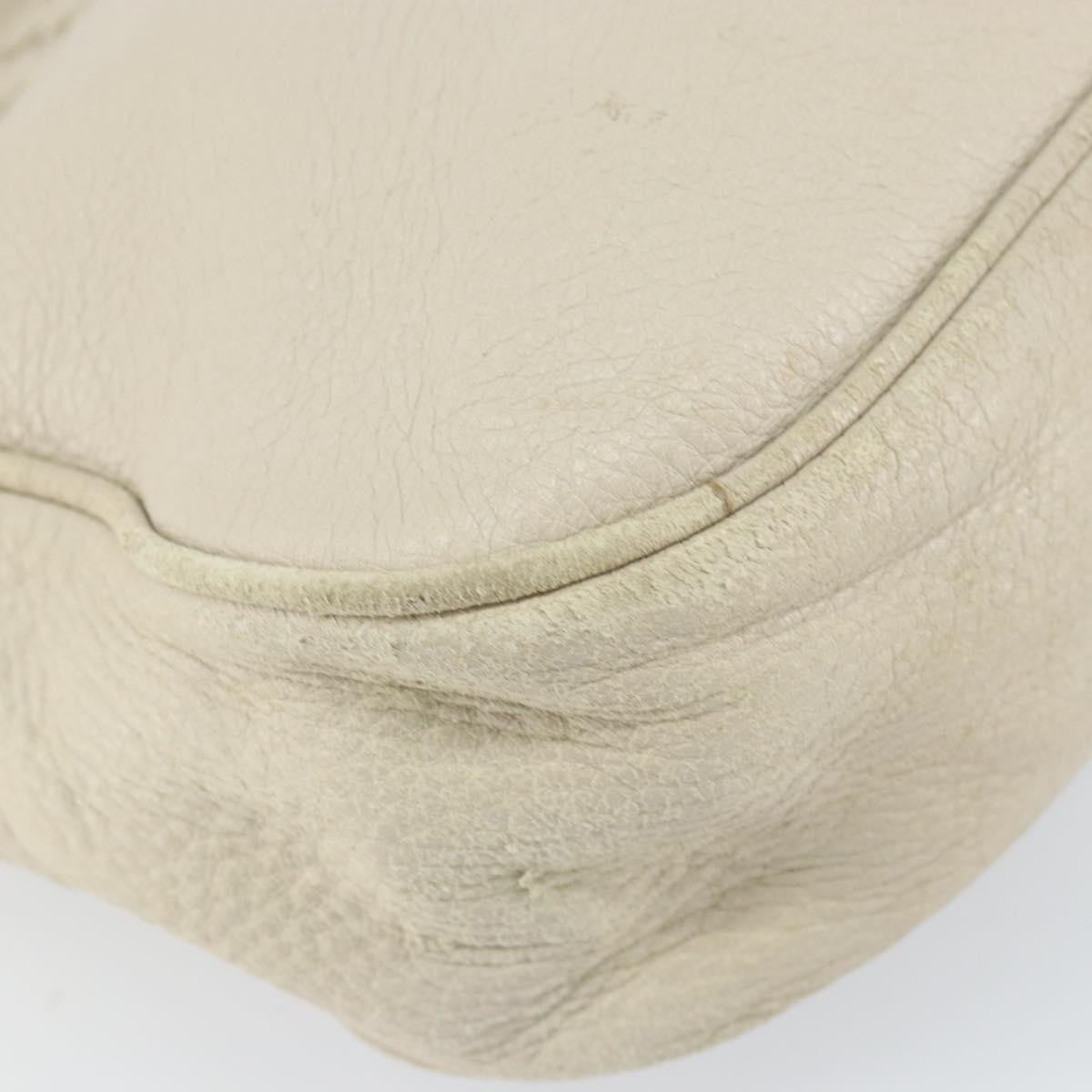 Bottega Veneta Intrecciato Shoulder bag Leather, BEIGE, LEATHER, Shoulder bag