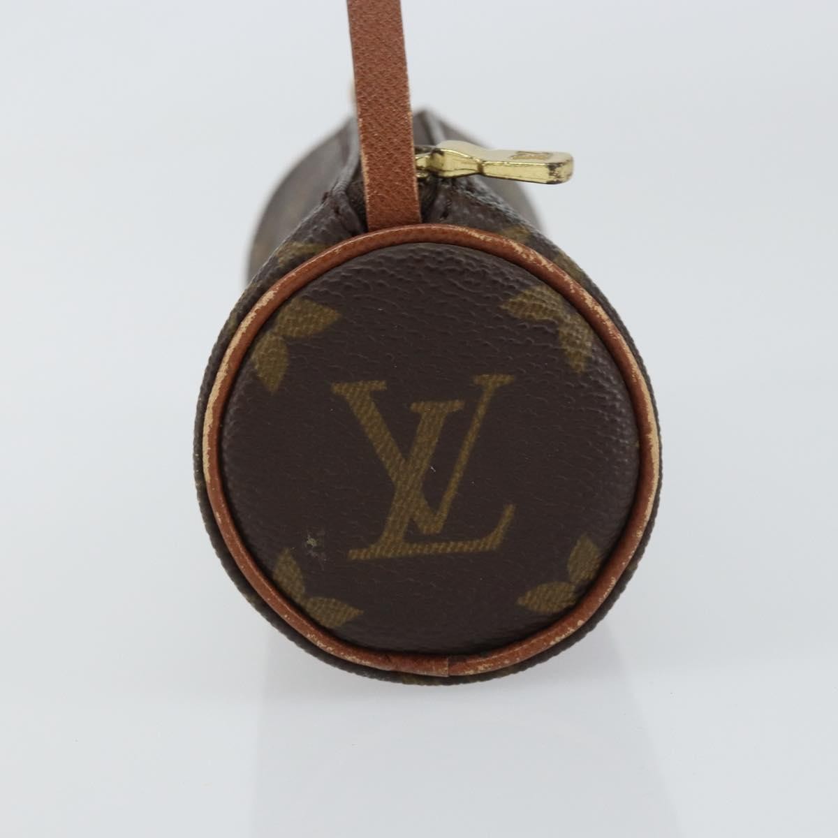 Louis Vuitton Papillon Pochette Monogram Canvas, BROWN, CANVAS, Clutche & pouche