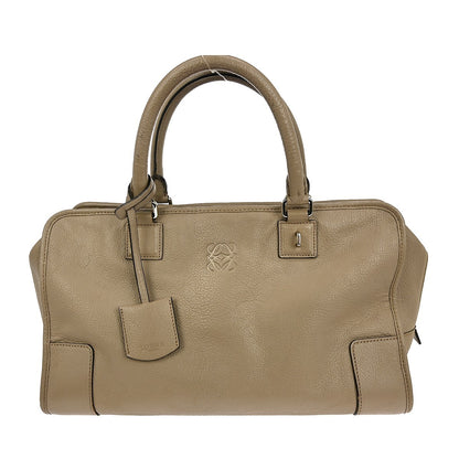 Loewe Amazona NM Bag Leather, BEIGE, LEATHER, Handbag