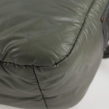 Chanel Coco Cocoon Messenger Bag Quilted Nylon, KHAKI, NYLON, Crossbody bag