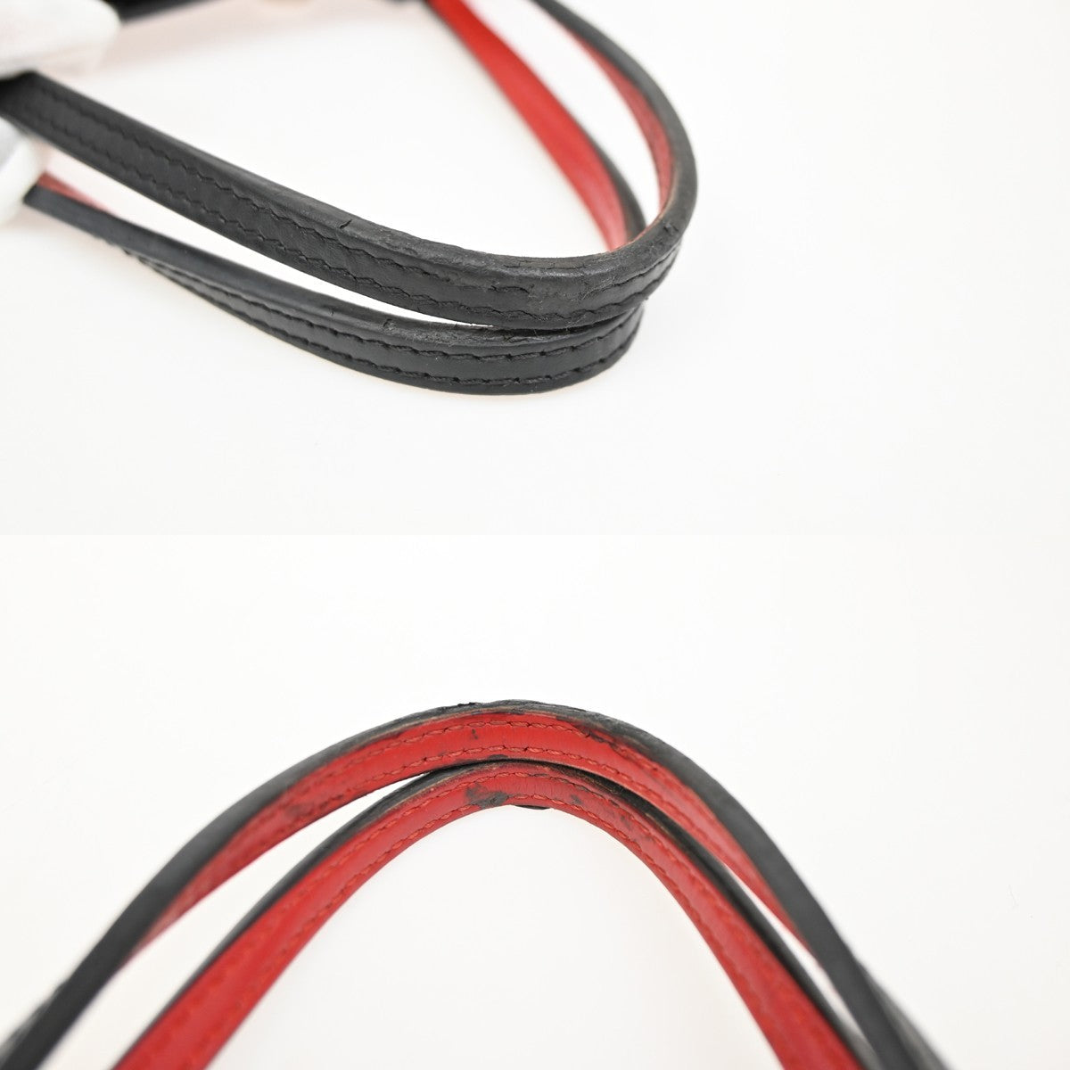 Christian Louboutin Cabata Empire Tote Studded Leather, BLACK, LEATHER, Handbag