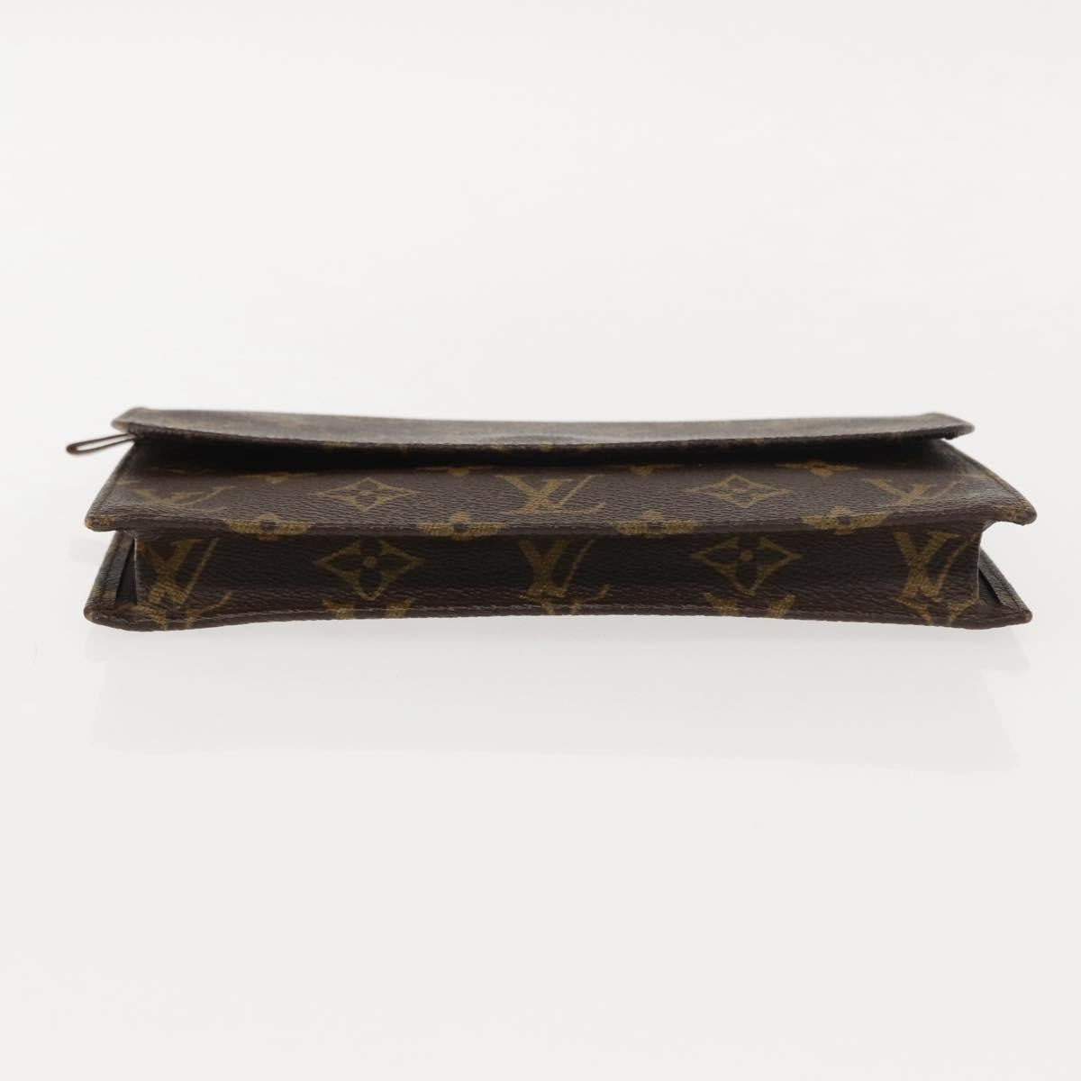Louis Vuitton Pochette Rabat Monogram Canvas, BROWN, CANVAS, Clutche & pouche