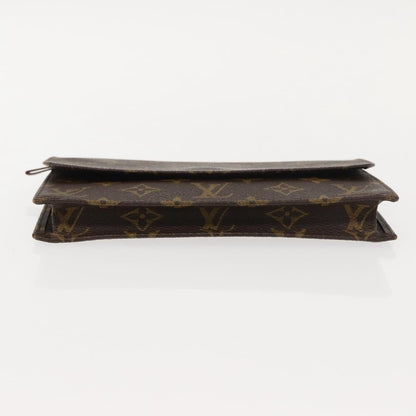 Louis Vuitton Pochette Rabat Monogram Canvas, BROWN, CANVAS, Clutche & pouche