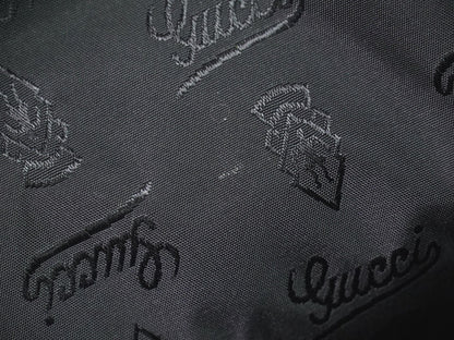 Gucci Crossbody Bag Guccissima Leather, BLACK, LEATHER, Shoulder bag